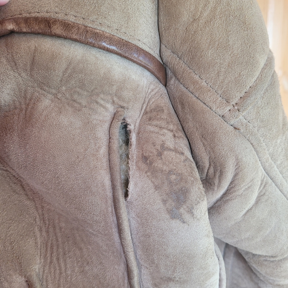 REAL vintage sherling coat - Picture 3 of 9